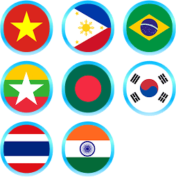 Hơn 8 quốc gia đại diện